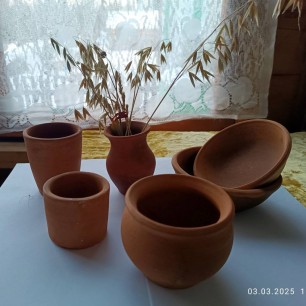 Посуда из глины