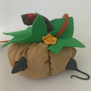 Креативная игольница " Тыковка".