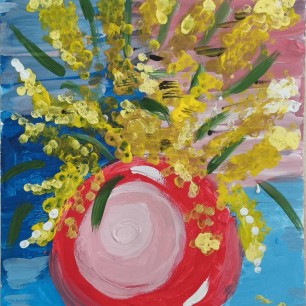 Первый весенний букет