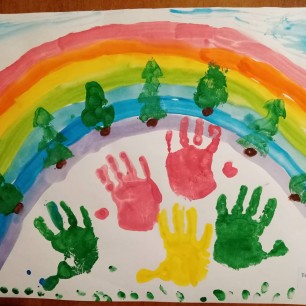 "Радуга на ладошках"