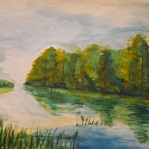 Отблески весеннего леса