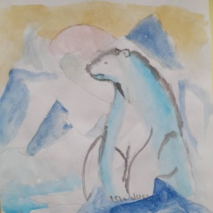 Хозяин Арктики - белый медведь