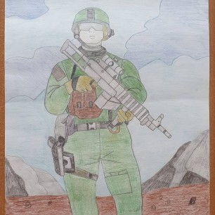 "На страже родины!"