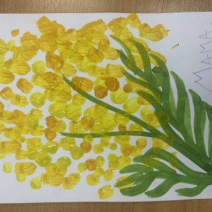 Мимоза для мамы