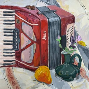 Натюрморт с аккордеоном