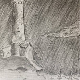 Маяк в ночи