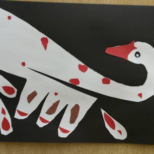 Белый лебедь