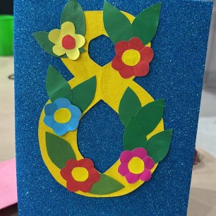 Открытка маме