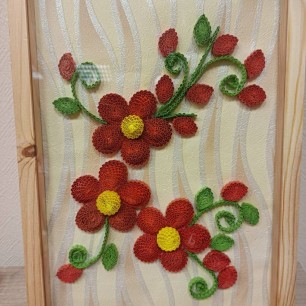 Панно "Маргаритки"