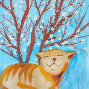 "На весеннем сошнышке"