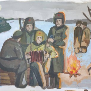 " Василий Теркин с друзьями "