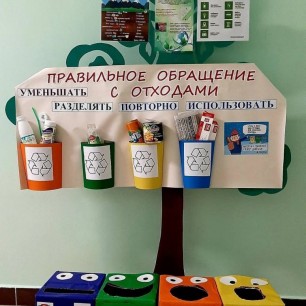 "Контейнеры для сортировки мусора"