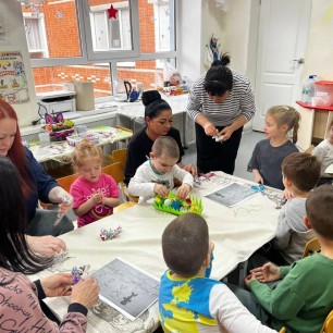 Мастер - класс «Пасхальный Зайчик на пальчик»