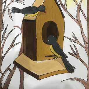 Скворцы прилетели