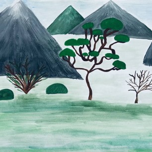 Японский пейзаж