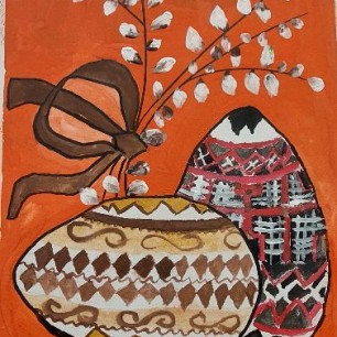 "Пасха в русской семье"