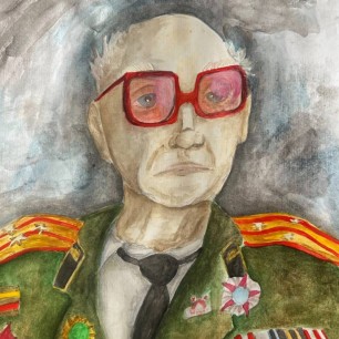 "Портрет ветерана Валентина Прокофьевича Рослякова"