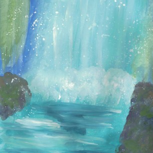 Водопад проснулся