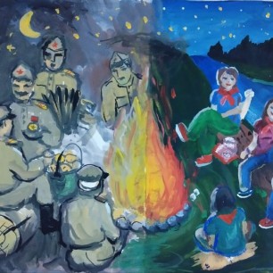 У одного костра
