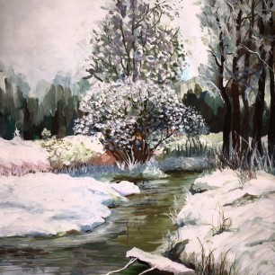 Зима на окраине города