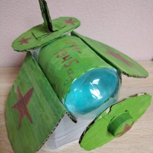 Исторический макет "Военный самолет АН-2"