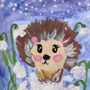 «Весенний ёжик»