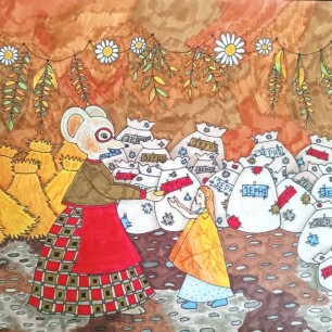 Дюймовочка в норке старой мыши