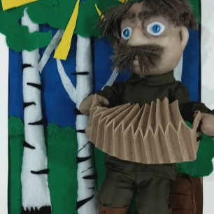 "Играй гармонь, пой душа, моя!"