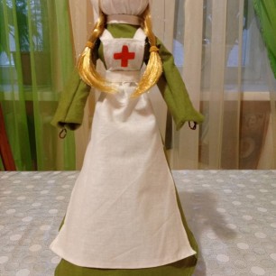 Фронтовая медсестра.