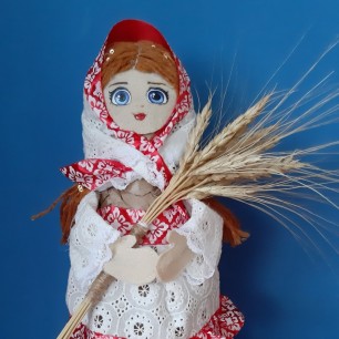 Авторская кукла "Оренбургская красавица"