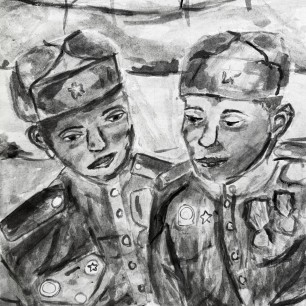 Весточка с дома 1944г