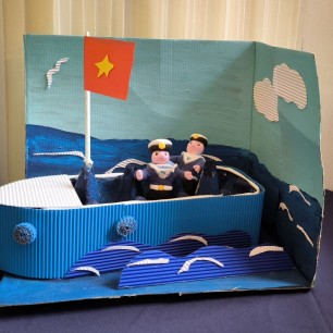 Бесстрашные моряки Балтийского флота