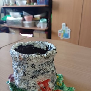 Лисичка у пенька