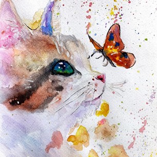 Кот романтик