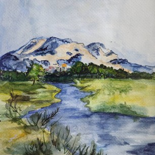 Степь да горы