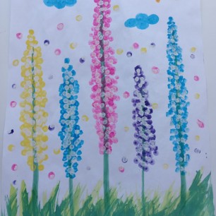 "Весенние цветы"