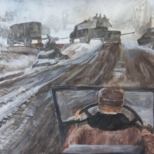 Фронтовая дорога. Юрий Пименов
