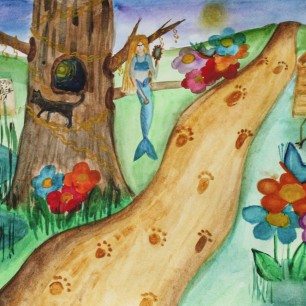 "Русалка на ветвях сидит..."