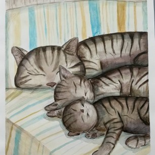 Кошачья семья
