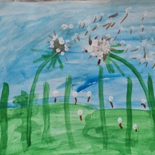 Одуванчиковое поле