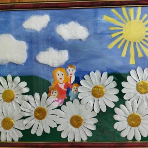 Наша дружная семья.