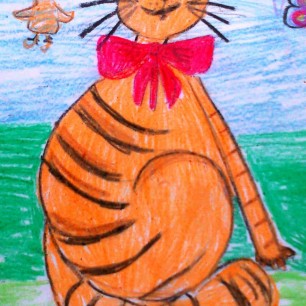 "Кошечка модница"