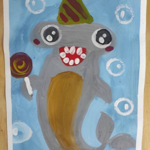 "Морское чудище -малыш"