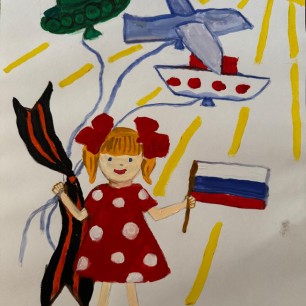 Под мирным небом родной страны