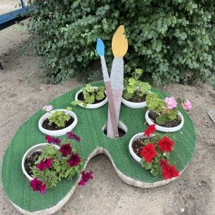 Цветная палитра