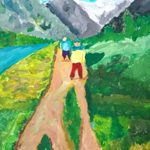 Горный Алтай, подъем