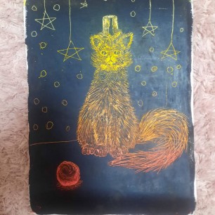 Воскография "Рыжий кот"