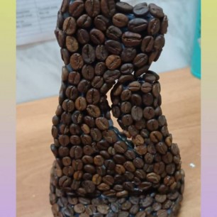 Кофейная кошечка