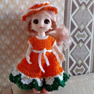 Летний наряд для куклы Настеньки