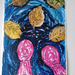 Сапоги в луже